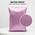 65 Mixed Parcel Bags Baby Pink, Mailer Bags Tamper-Proof Strong Postal Packaging Bags for Shipping, Mailing & Delivery, 4 Sizes Small to Large Bags, 15 Each