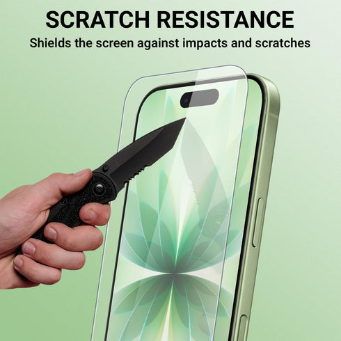 4x Screen Protector for iPhone 17 / iPhone 17 Pro 6.3 Inch Tempered Glass Film