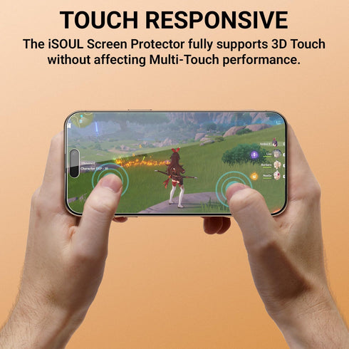 3x iPhone 17 Pro Max Screen Protector 6.3 Inch Tempered Glass Film 9H hardness & Case Friendly