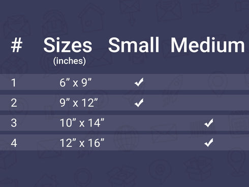 65 Mixed Parcel Bags Grey, Mailer Bags Tamper-Proof Strong Postal Packaging Bags for Shipping, Mailing & Delivery, 4 Sizes Small to Large Bags, 15 Each