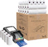 iSOUL 57 x 40mm Till roll, Card Machine Paper Rolls, POS, PDQ Rolls, Thermal Receipt Printer Rolls for Credit Card Machine Rolls, EPOS Compatible with Clover Flex Verifone Ingenico Paypoint