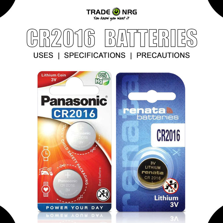 CR2016 Batteries Specification, Uses, And Properties! TradeNRG UK